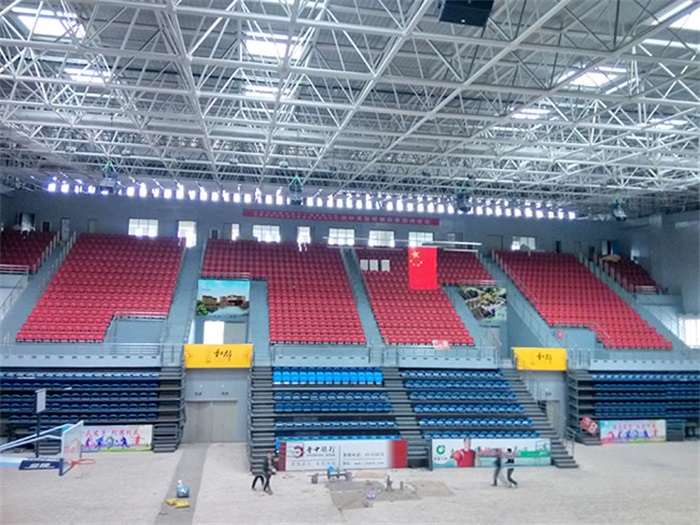 遂宁电厂体育馆网架加工